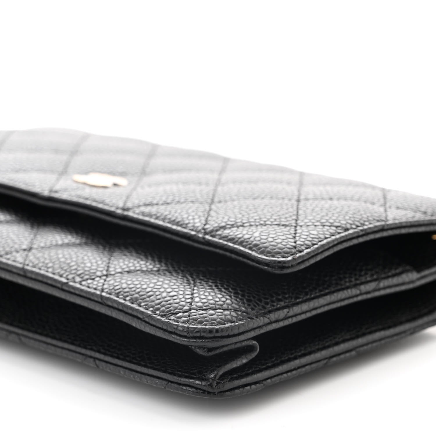 Chanel Caviar Quilted Wallet on Chain WOC Black 10 of 10