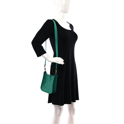 Hermes Taurillon Clemence Evelyne TPM Vert Verone 2 of 9