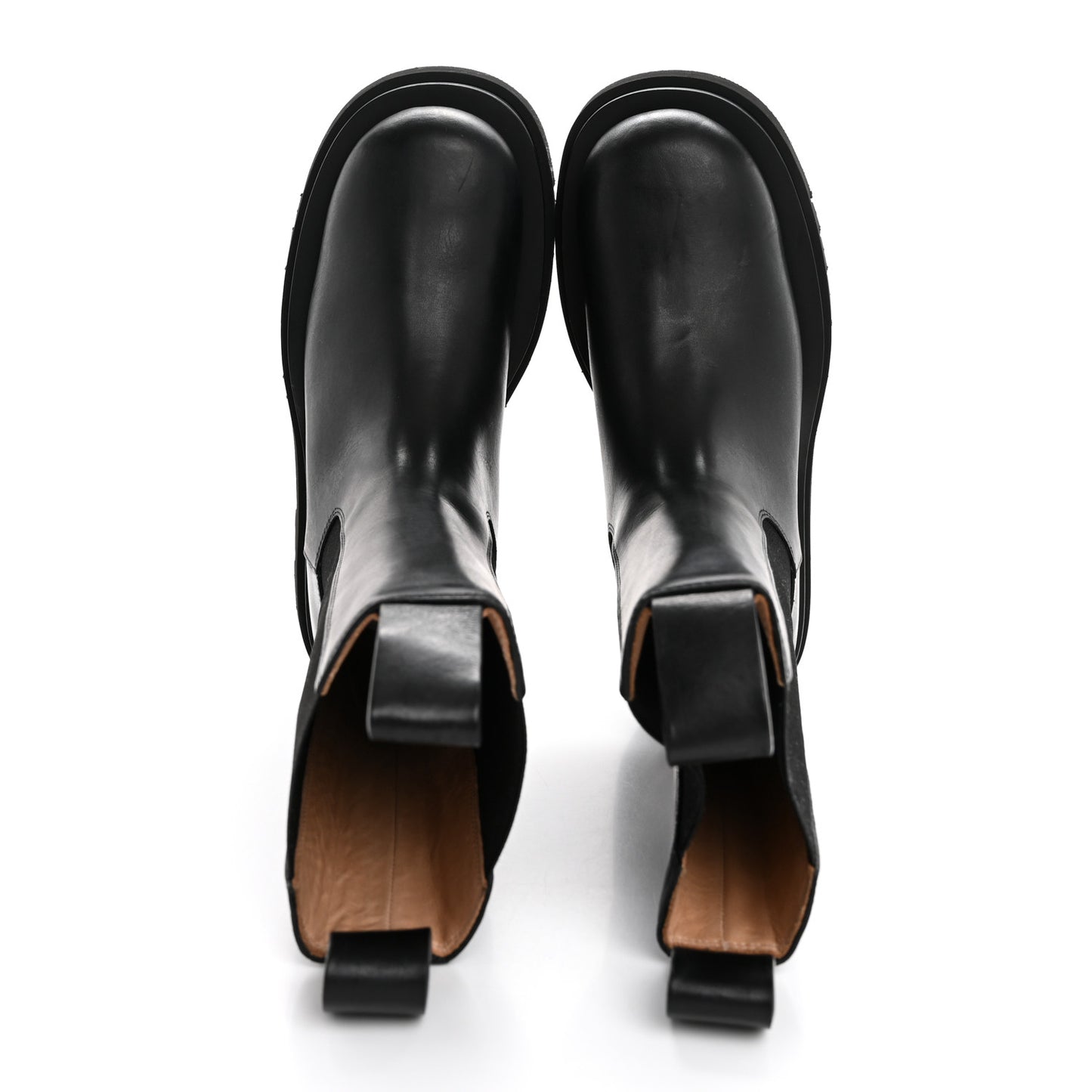 Calfskin The Lug Chelsea 55mm Boots 37 Black