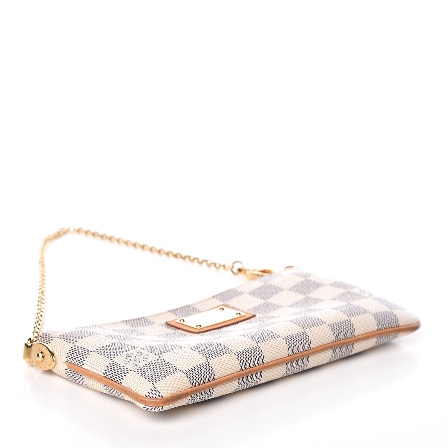 Louis Vuitton Damier Azur Pochette Milla MM 4 of 11