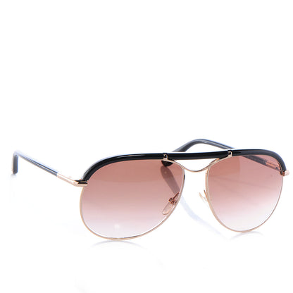 Tom Ford Marko FT0144 Aviator Sunglasses Black 3 of 8