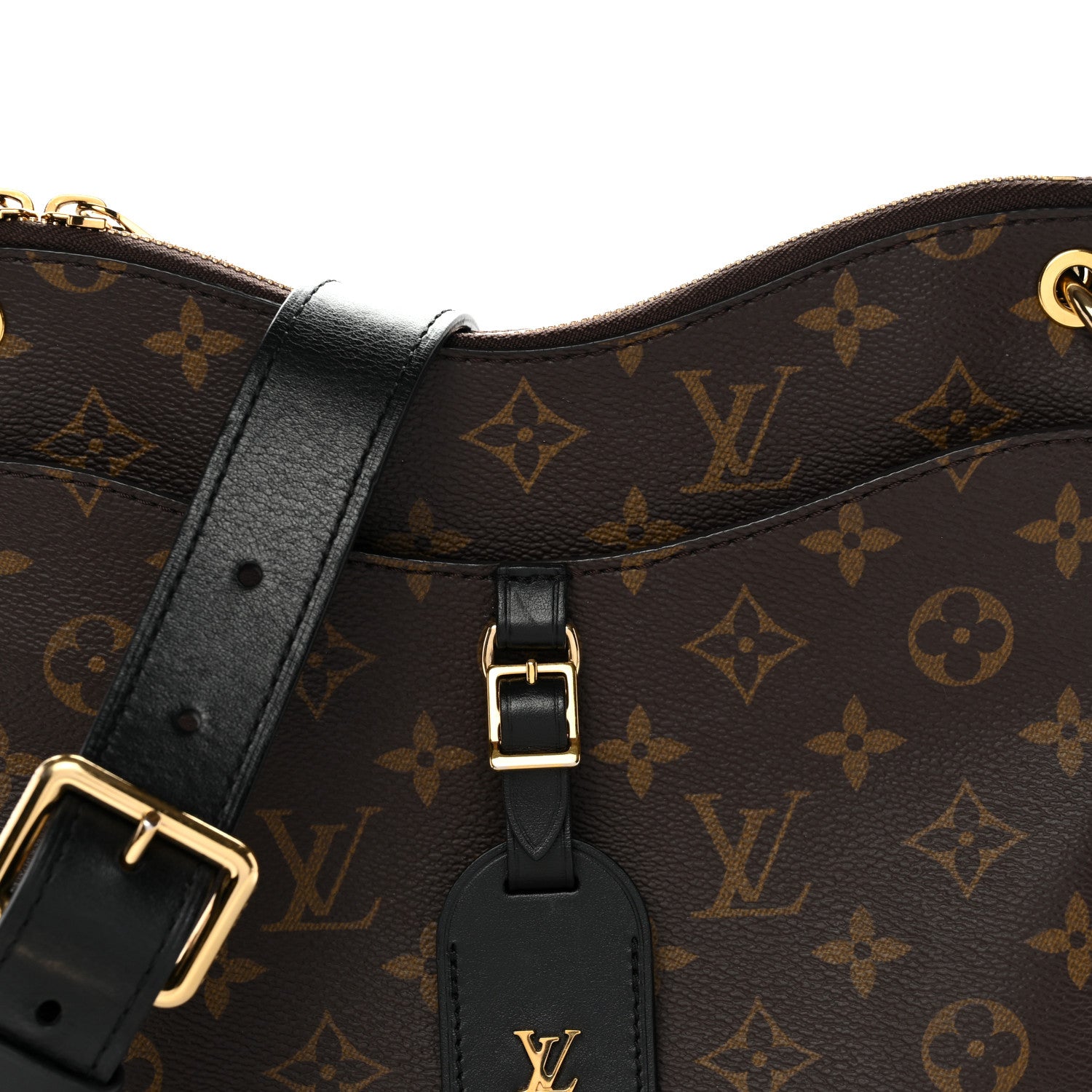 Louis Vuitton Monogram Odeon PM Black 7 of 10