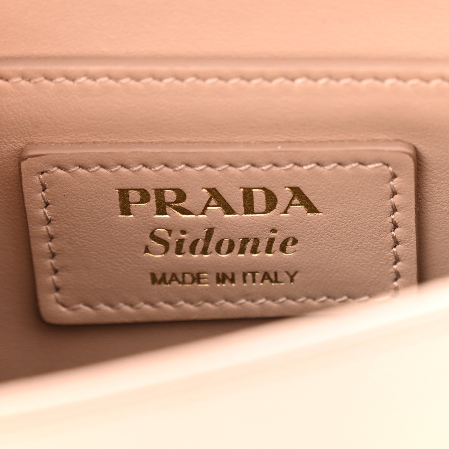 Prada Saffiano Lux Sidonie Small Chain Crossbody Bag Cipria 6 of 11