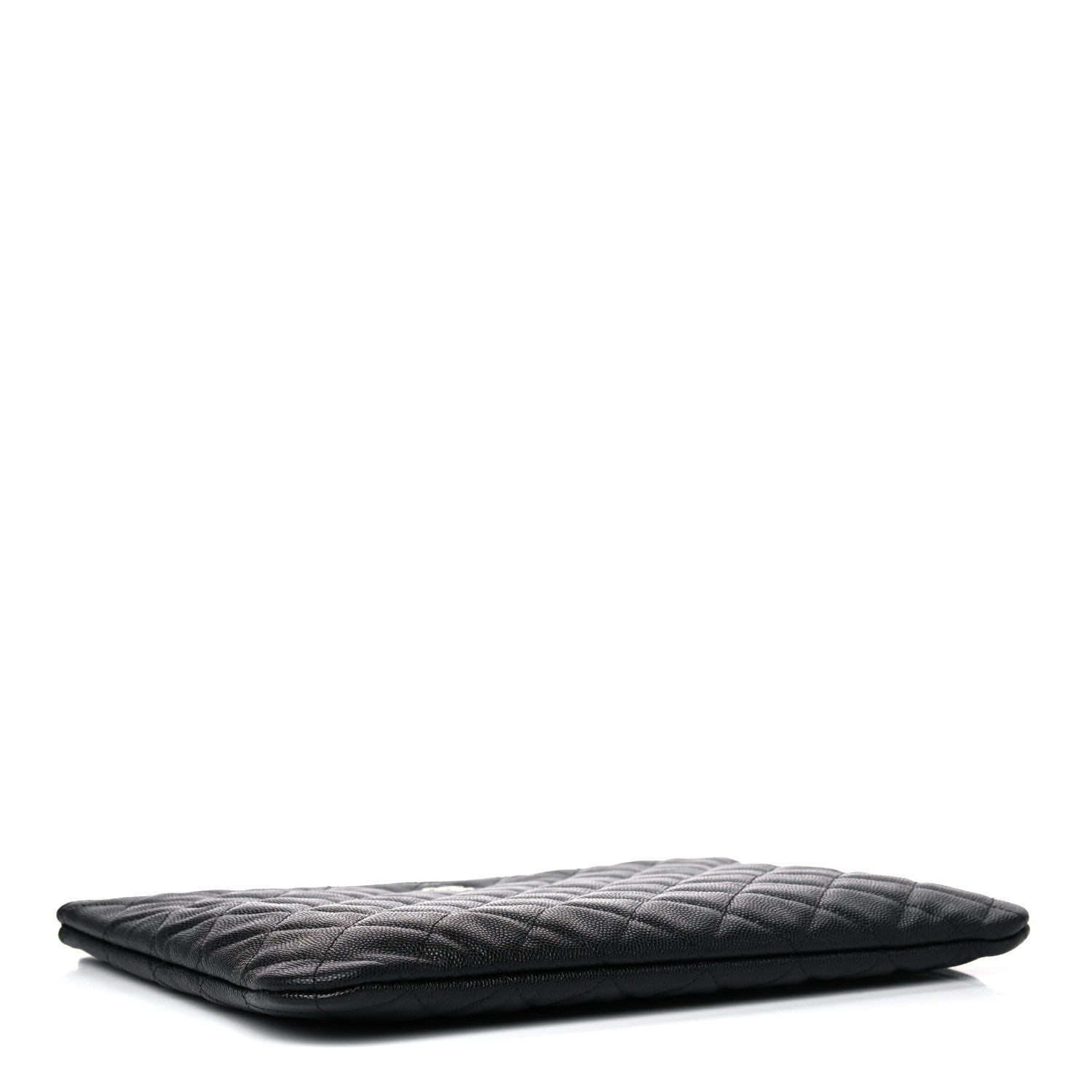 Chanel Caviar Quilted Medium Cosmetic Case Black 4 of 9