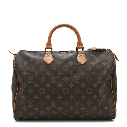 Louis Vuitton Monogram Speedy 35 1 of 10