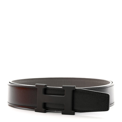 Hermes Box Togo 32mm Matte H Belt 100 Black Etain 3 of 10