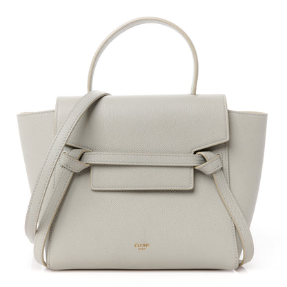 Celine Grained Calfskin Nano Belt Bag Jade 1 of 12