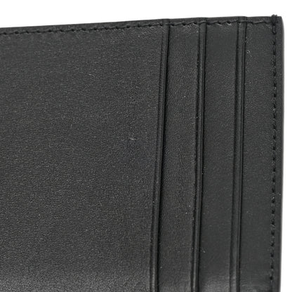 Saint Laurent Calfskin Python Embossed Monogram Uptown Chain Wallet Black 11 of 13