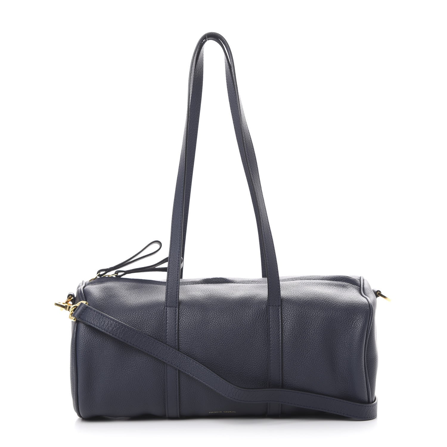 Mansur Gavriel Pebbled Lambskin Mini Duffel Bag Blu 1 of 8