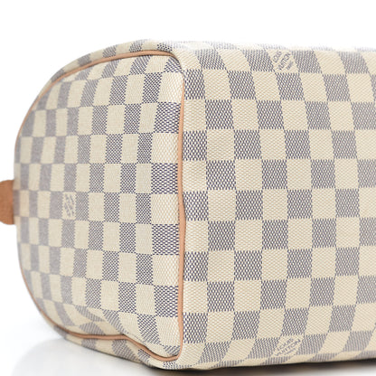 Louis Vuitton Damier Azur Speedy 30 8 of 10