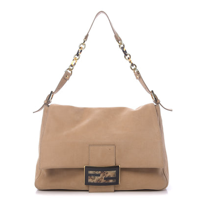 Fendi Vitello Savana Big Mama Baguette Caramello Tartaruga Natural 1 of 15