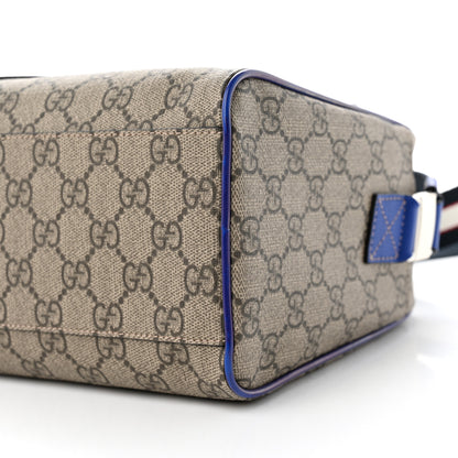 Gucci GG Supreme Monogram Kids Dinosaur Top Handle Bag Blue 9 of 9