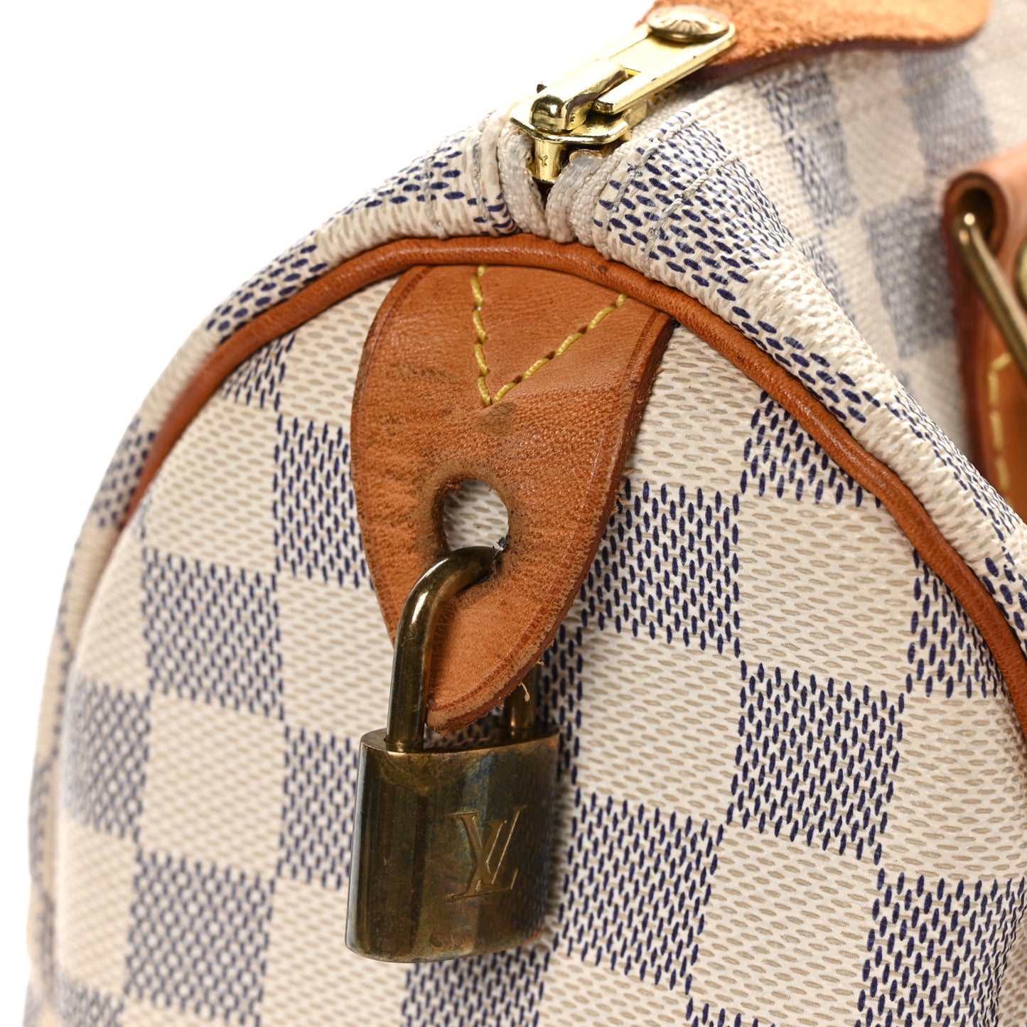 LOUIS VUITTON Damier Azur Speedy 25