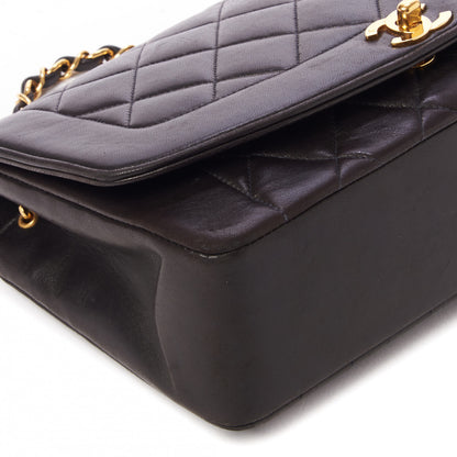 Chanel Lambskin Quilted Medium Single Flap Black 6 of 10