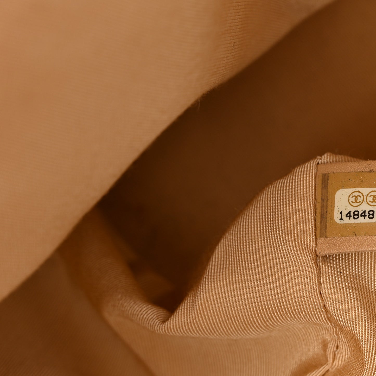 Calfskin Cerf Executive Shopper Tote Beige