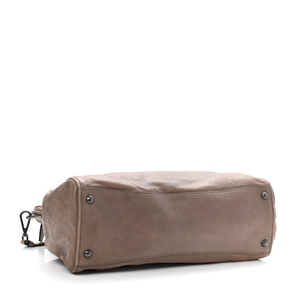 Prada Soft Calf Satchel Bambu 4 of 12