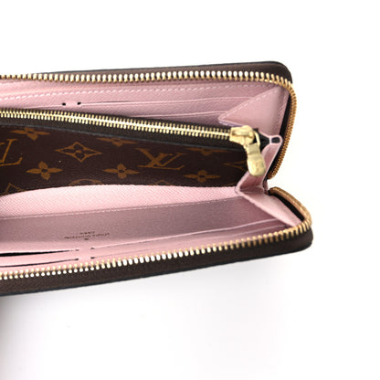 Louis Vuitton Monogram Clemence Wallet Rose Ballerine 5 of 7