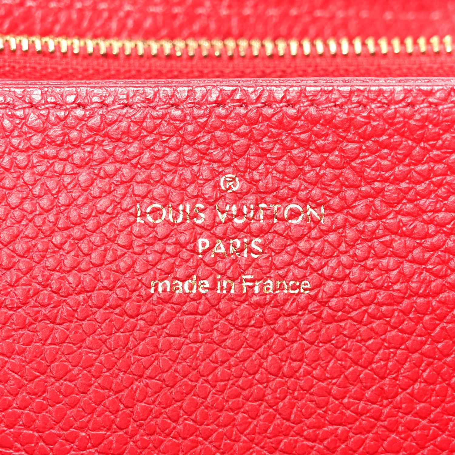 Louis Vuitton Empreinte Zippy Wallet Cherry 7 of 8