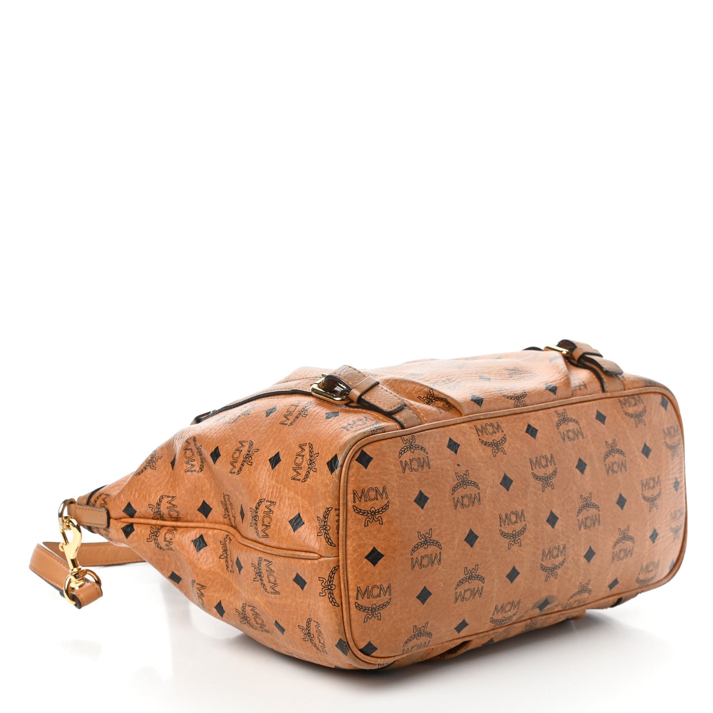 Visetos Medium Essentials Shopper Tote Cognac