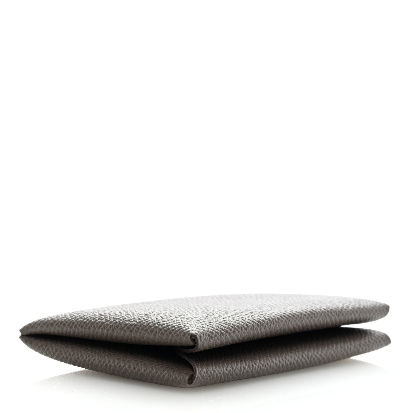 Epsom Verso Calvi Card Case Etain Vert Criquet
