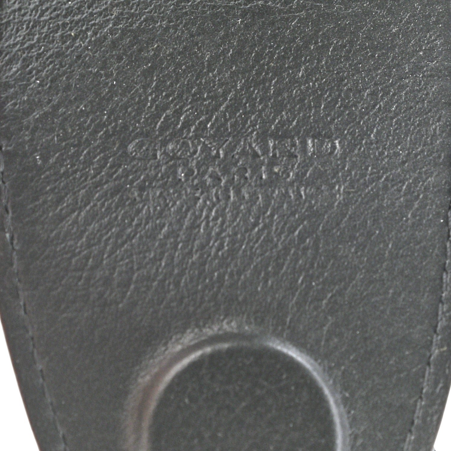 Goyard Calfskin Bag Clip Navy 4 of 4