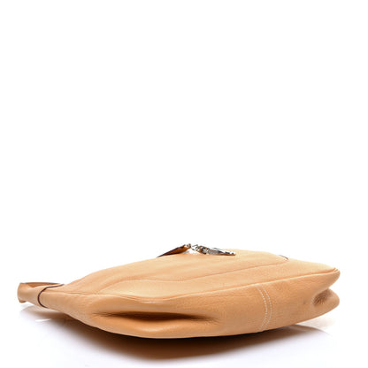 Hermes Taurillon Clemence Sac Trim II 35 Naturel Sable 4 of 10