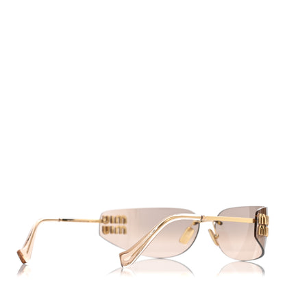 Miu Miu Metal Aube Sunglasses SMUA51 Gold 4 of 7