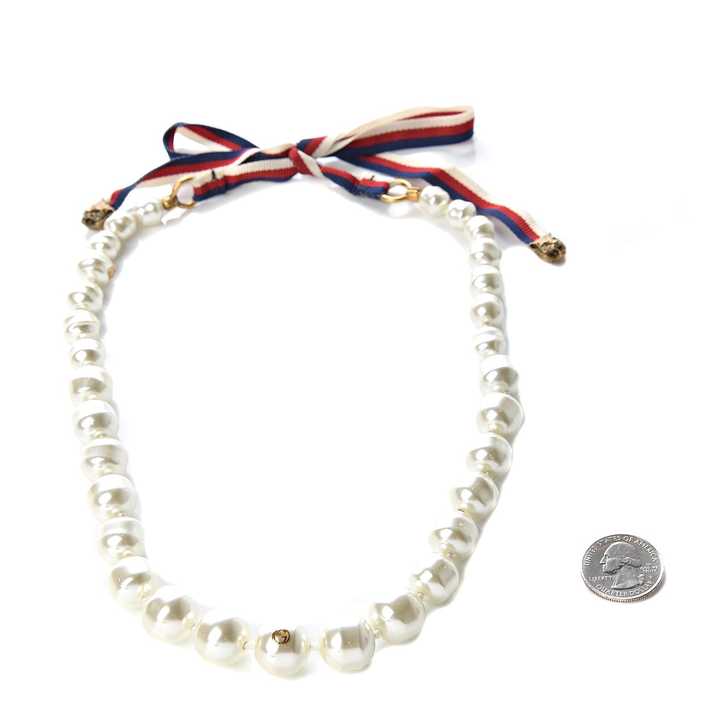 Pearl GG Sylvie Necklace