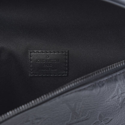 Louis Vuitton Calfskin Monogram Shadow Discovery Bumbag Black 6 of 9
