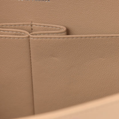 Chanel Lambskin Quilted Jumbo Double Flap Beige 13 of 13