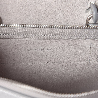 Celine Laminated Calfskin Nano Belt Bag Silver 6 of 9