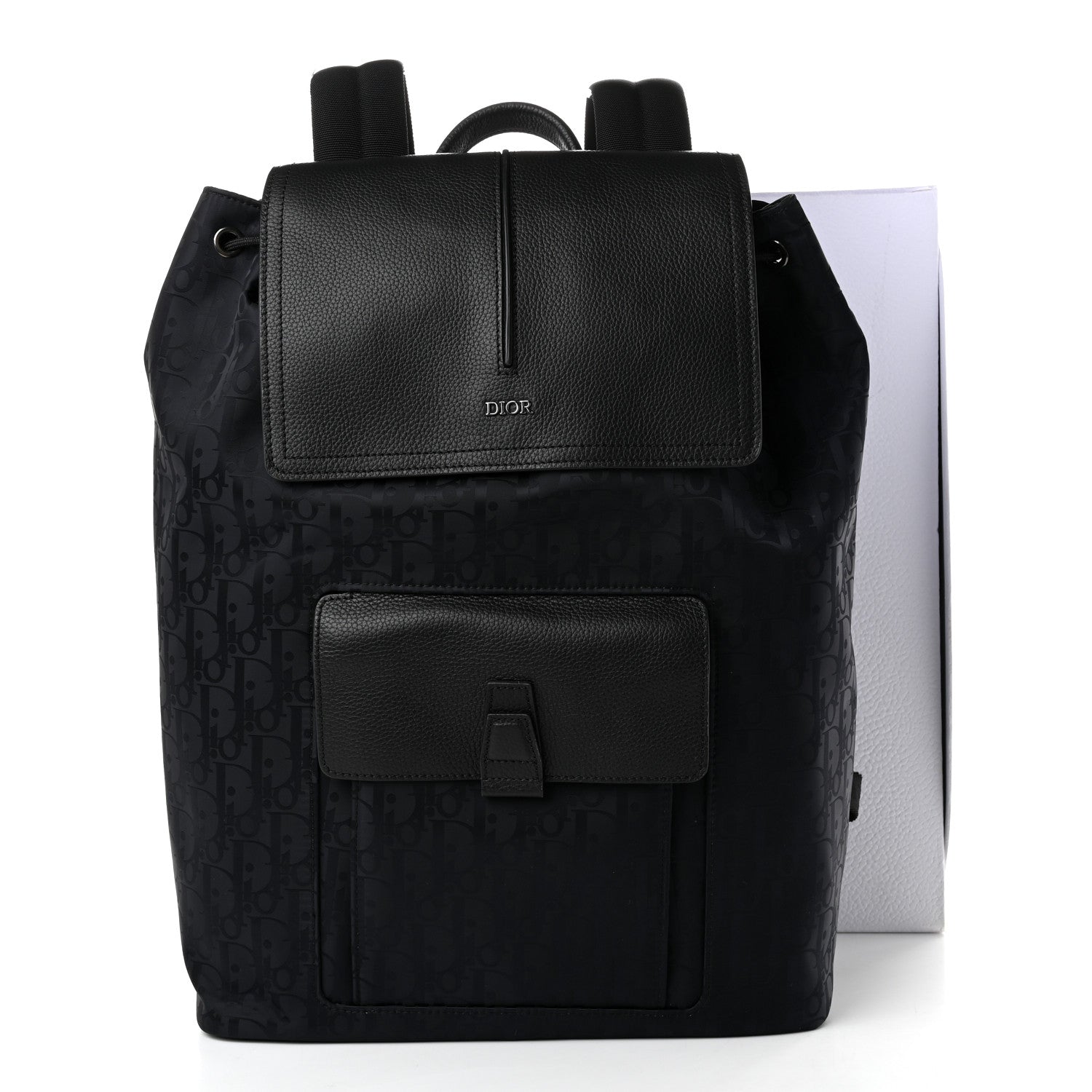 Christian Dior Nylon Oblique Motion Backpack Blue 11 of 11