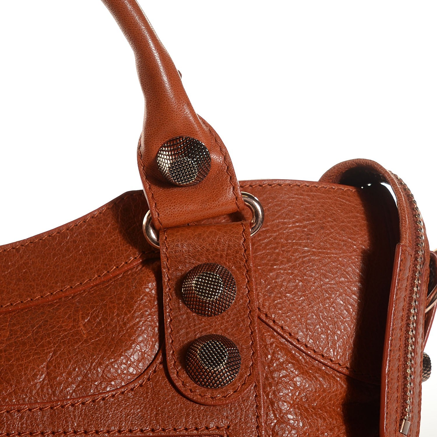 Balenciaga Agneau Giant 21 Rose Gold Hardware City Orange Brulee 10 of 12