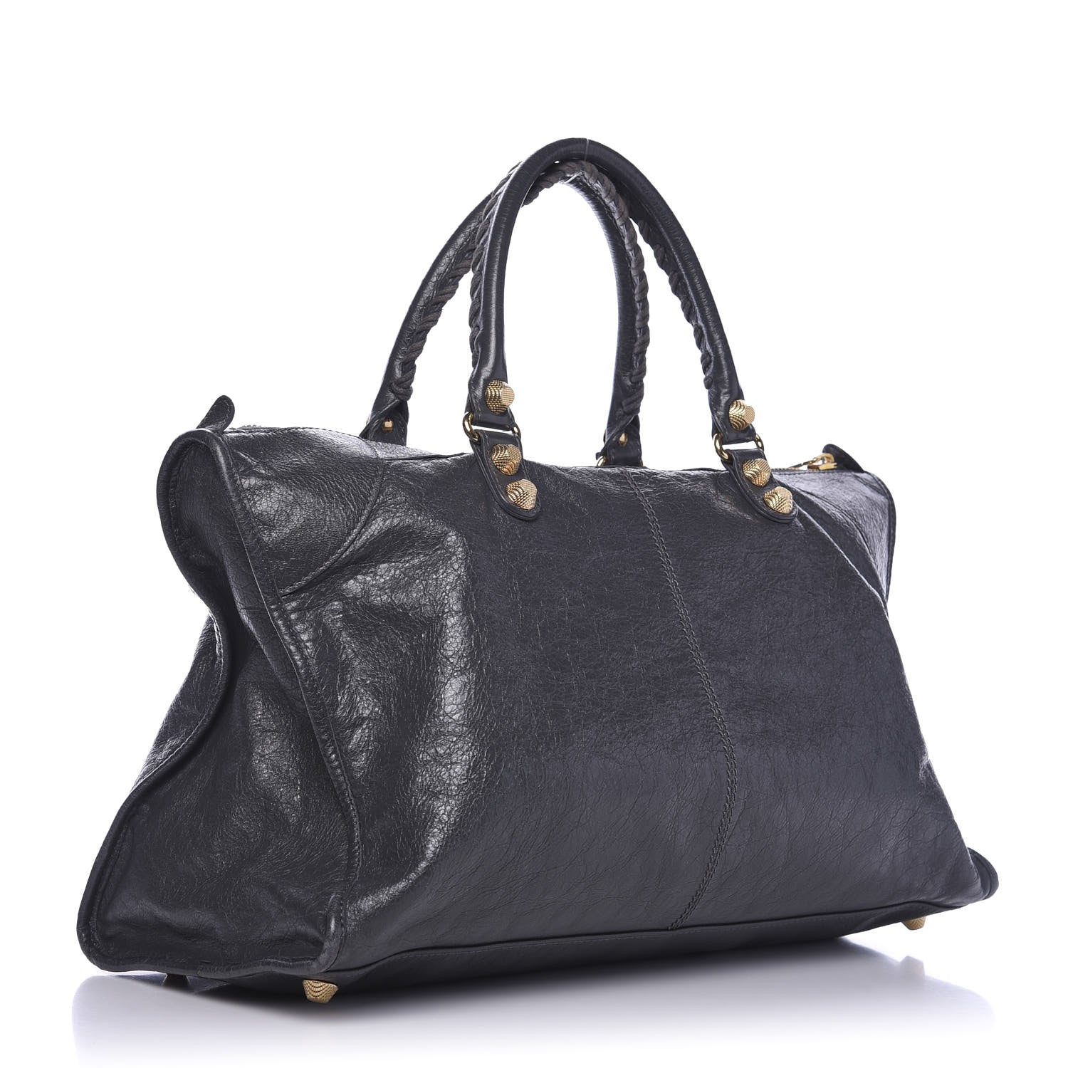 Balenciaga Agneau Giant 12 Gold Hardware Work Gris Fossile 3 of 10