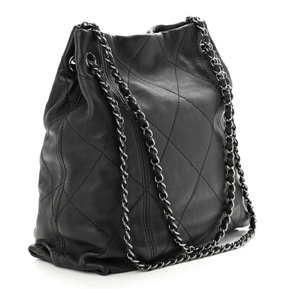 Chanel Lambskin Quilted Small Soft Touch Shoulder Bag Black 3 of 12