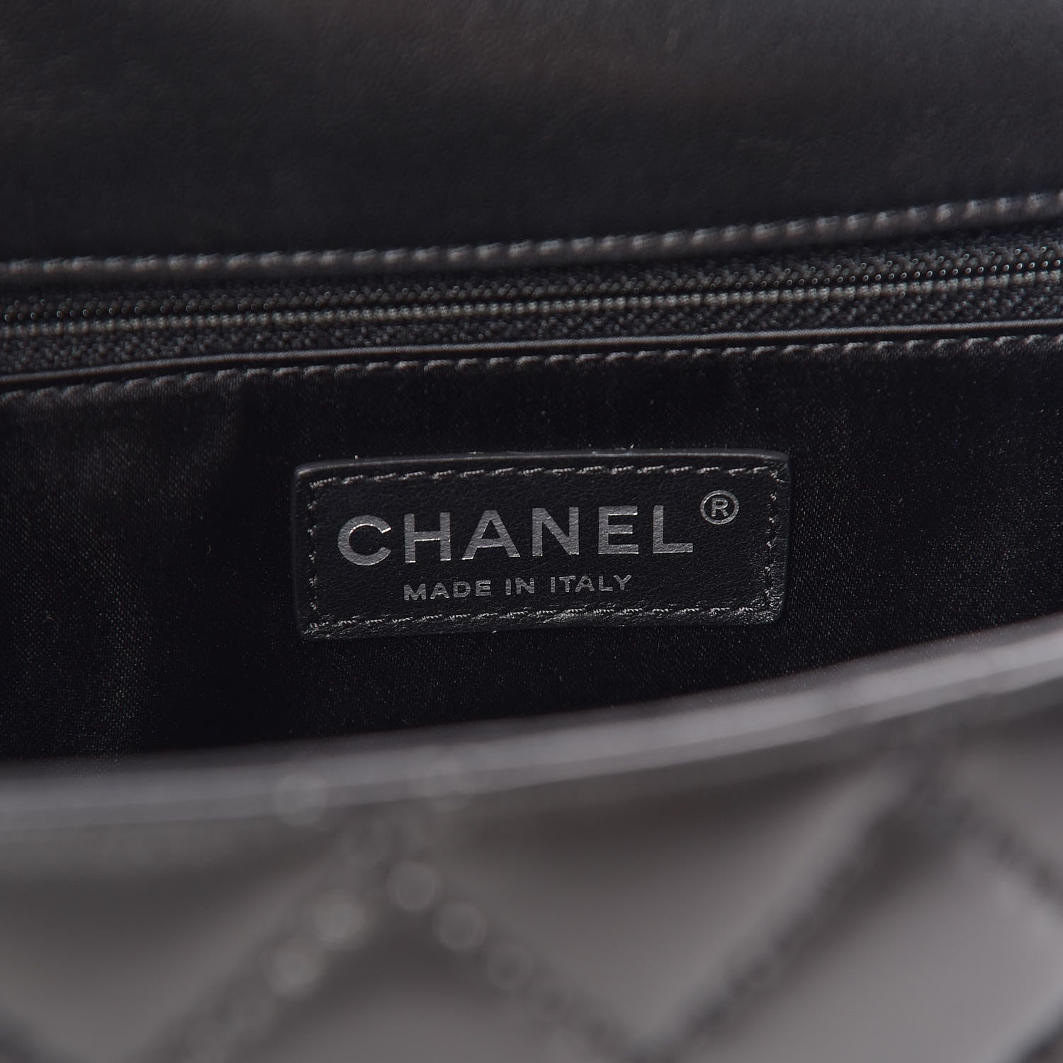 Chanel Lambskin Quilted Jumbo Easy Carry Flap Black 6 of 13