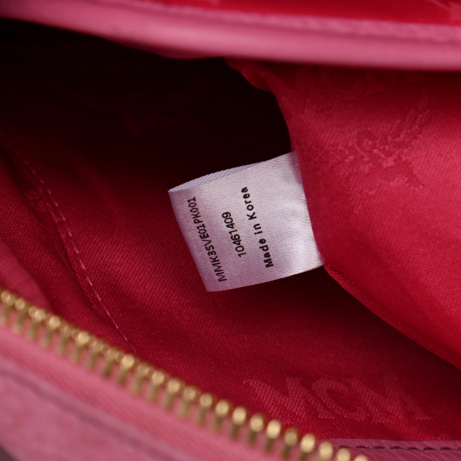 MCM Visetos Medium Sprinkle Stud Stark Backpack Pink 7 of 10