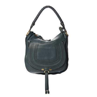 Chloe Calfskin Medium Marcie Hobo Teal 1 of 8