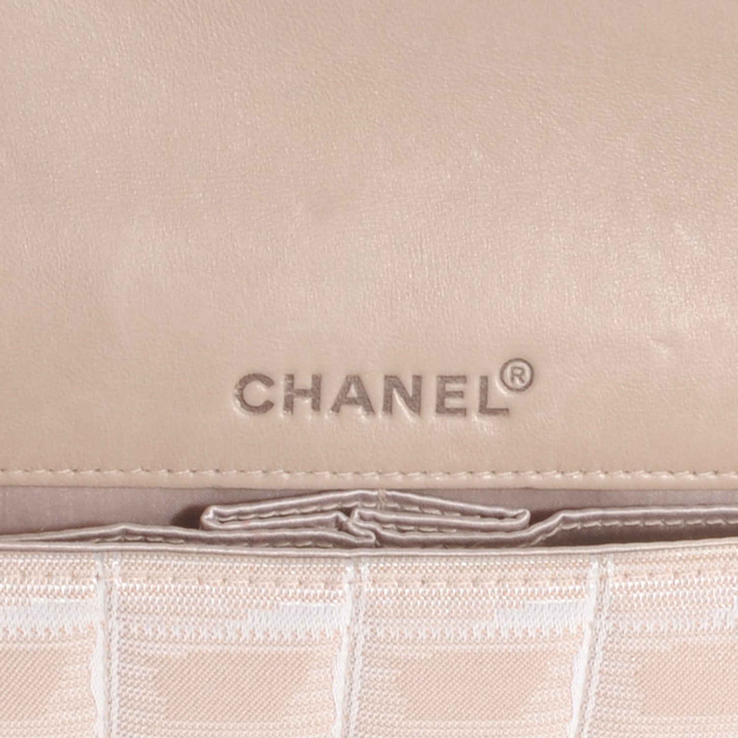 Chanel Nylon Travel East West Flap Beige 5 of 7