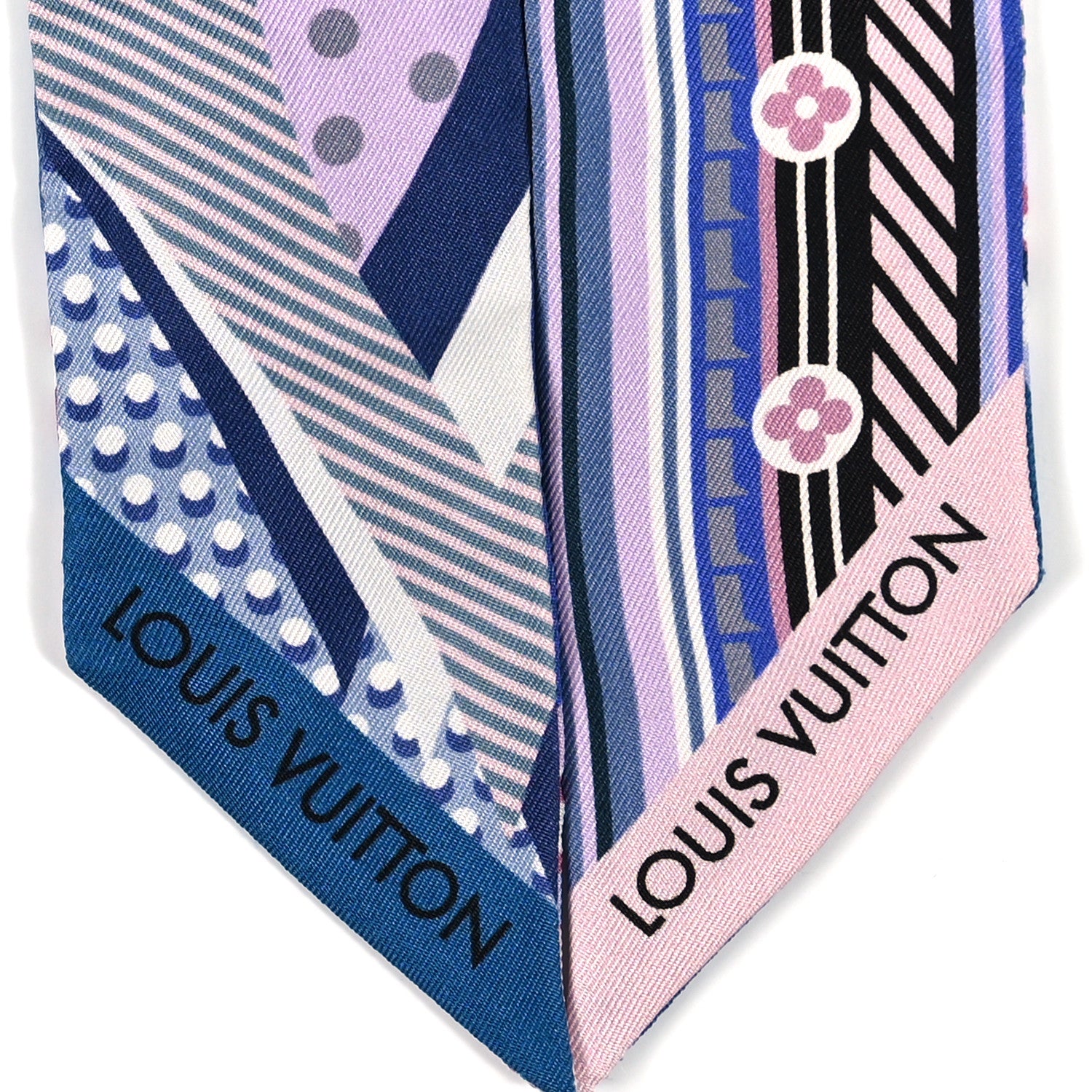 Louis Vuitton Silk Pop Monogram BB Bandeau Bleuet 3 of 3