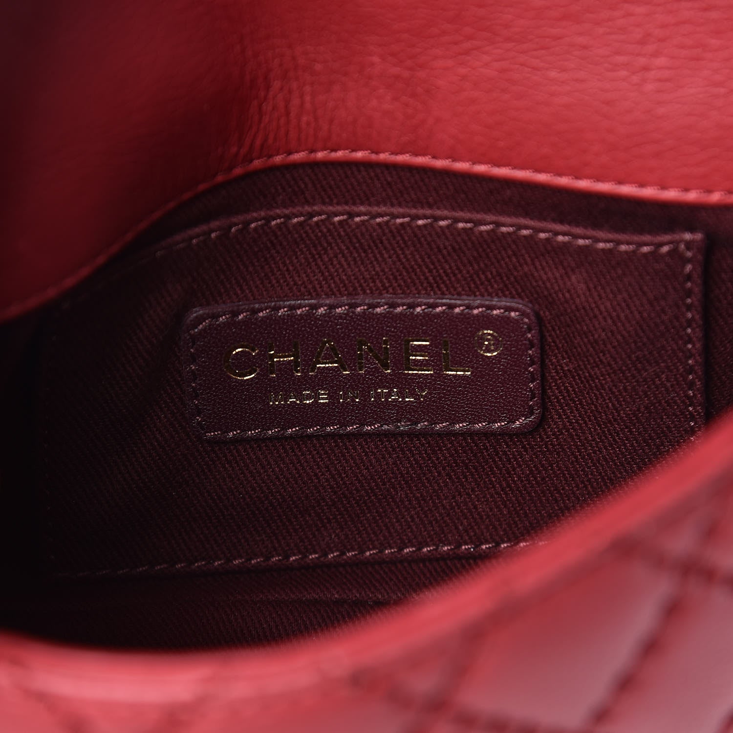 Chanel Calfskin Quilted Mini Urban Day Flap Red 8 of 9
