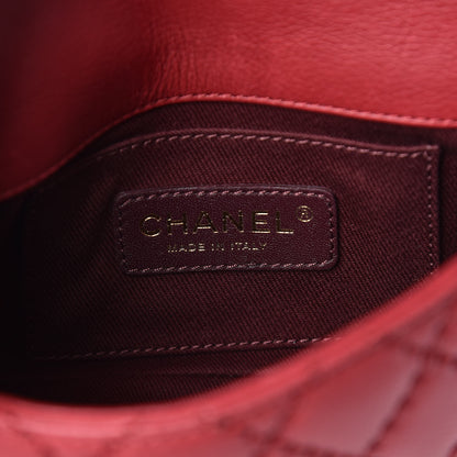 Chanel Calfskin Quilted Mini Urban Day Flap Red 8 of 9