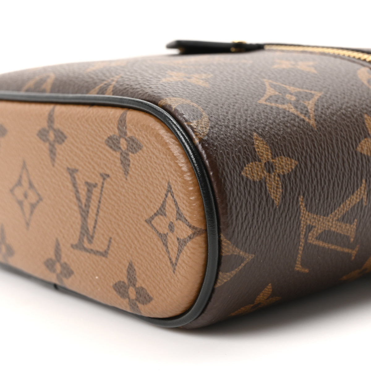 Reverse Monogram Vanity Chain Pouch