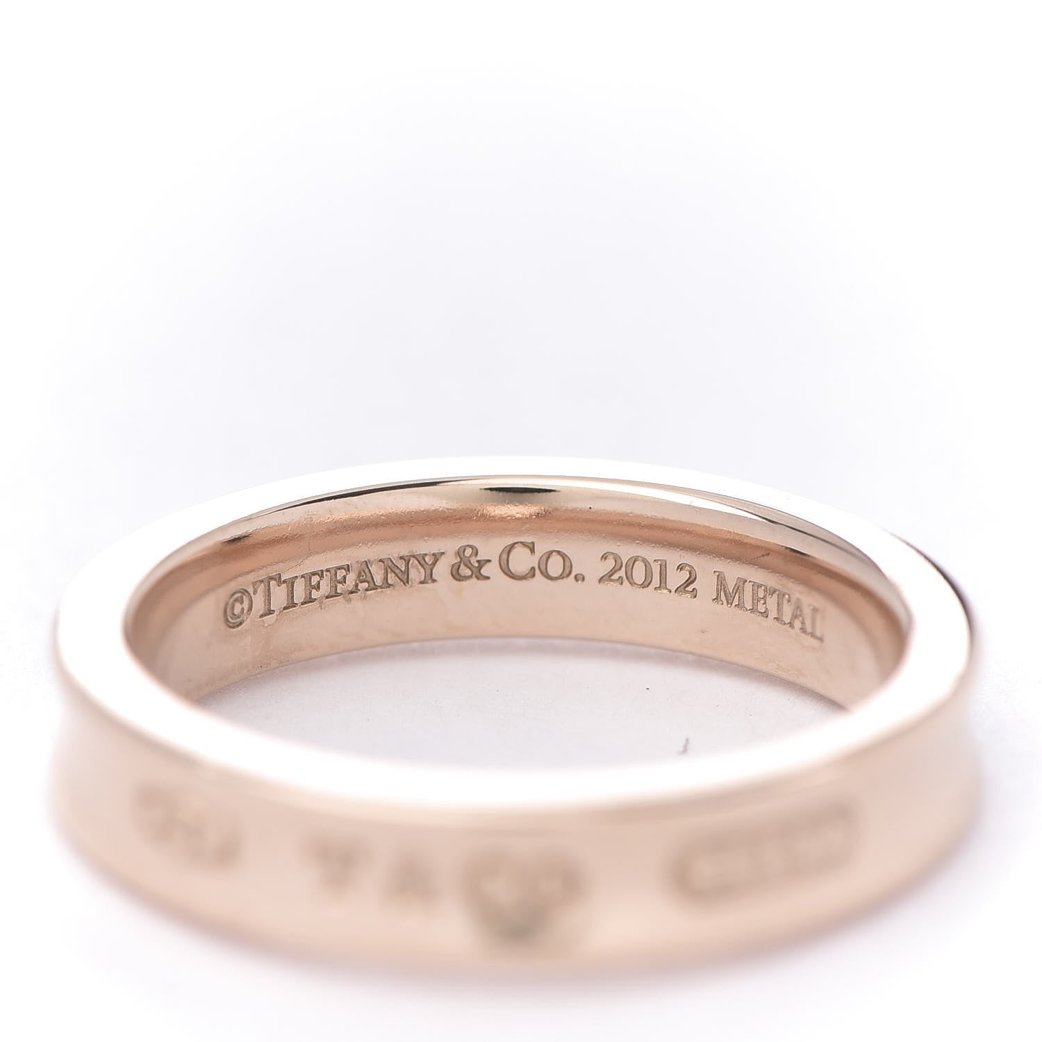 Tiffany Rubedo Narrow 1837 Band Ring 52 6 4 of 5