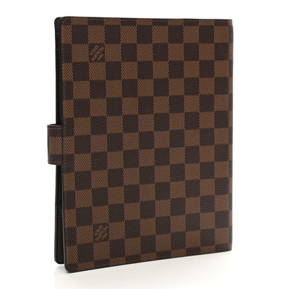 Louis Vuitton Damier Ebene Large Ring Agenda Cover 3 of 7