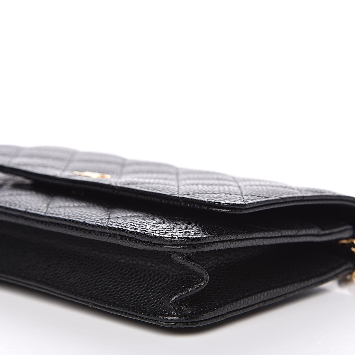 Chanel Caviar Quilted Wallet On Chain WOC Black 10 of 11