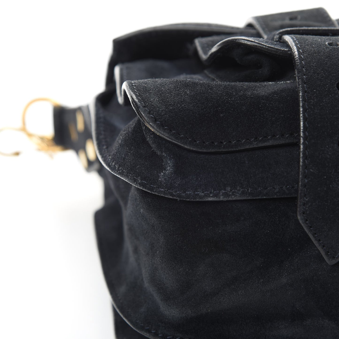Suede Medium PS1 Satchel Navy
