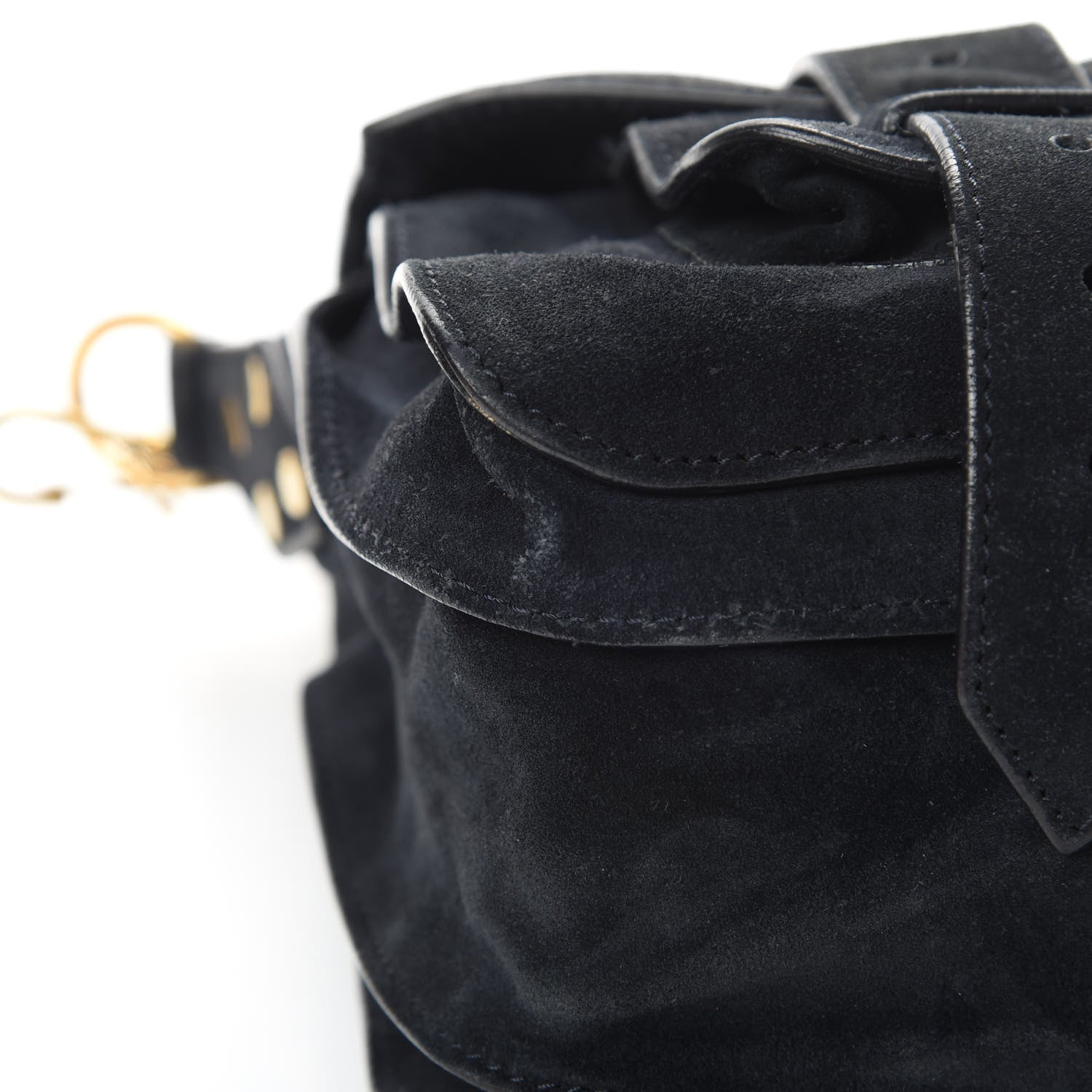 Proenza Schouler Suede Medium PS1 Satchel Navy 15 of 17