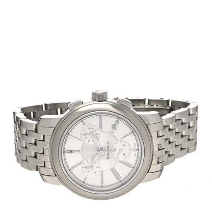 Tiffany Stainless Steel 42mm Mark Atlas Chronograph Quartz Watch 2 of 4