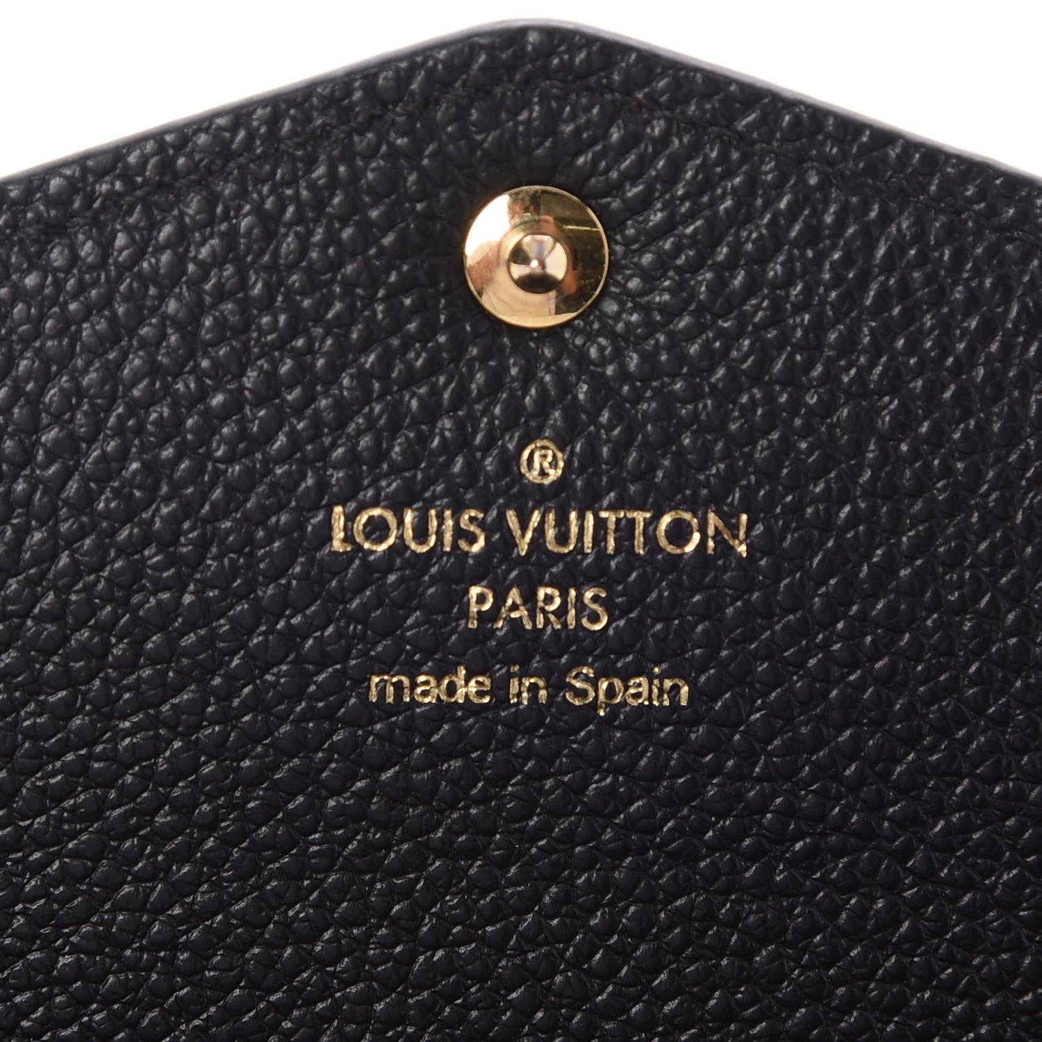 Louis Vuitton Empreinte Sarah Wallet NM Black 6 of 7